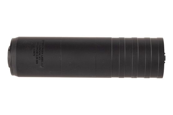 Otter Creek Labs Polonium 5.56 NATO Suppressor has a weight reducing design.